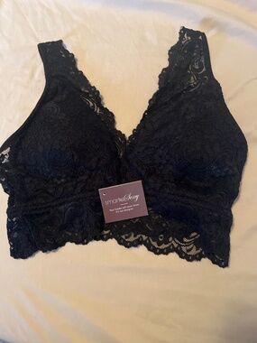 Smart & Sexy black Lacey Bralette